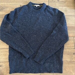 NWOT Blue Wool M/W Sweater